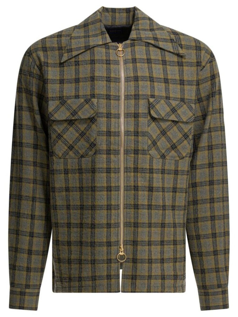 Kapital Plaid Overshirt Jacket Tag Size 3 Men